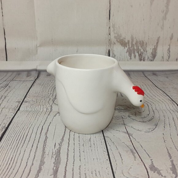 Department Dept 56 French Hen Mug Set Of 4 Country Kitchen Farmhouse 2004 - Picture 3 of 16